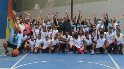 Refacción de cancha para promover el deporte en Chapellín