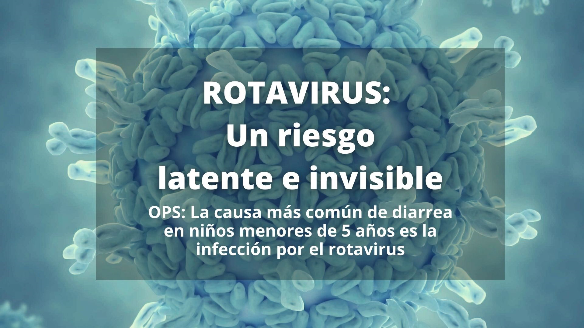Lee más sobre el artículo ROTAVIRUS: Un riesgo latente e invisible de deshidratación